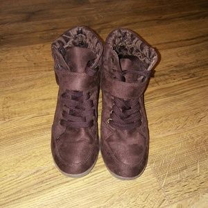 Cherish by Elegant Footwear Wedge Heel Boo…